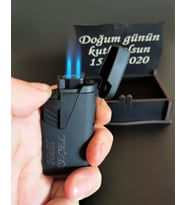 Kendin Tasarla Çakmak Ahşap Hediye Kutusunda