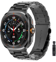 Samsung ile uyumlu Galaxy Watch 7 Ultra 47mm Kordon Klipsli Metal Kordon 04 +Kısaltma Aparatı