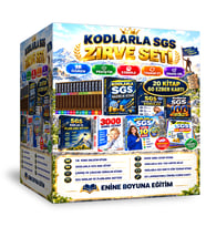 SGS ZİRVE SETİ – KODLARLA SGS SINAVA HAZIRLIK SETİ (20 Kitap + Laminasyonlu Ezber Kartları)