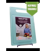 Kesme Tahtası Kaydırmaz Plastik Kesme Sunum Tahtası Pratik Kesim Panosu 160x245 Mm Royaleks-FR-107