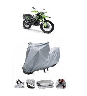 Rks NR200  Gri Motosiklet Brandası ARKA ÇANTA UYUMLU DEĞİLDİR