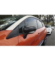 Renault Captur Uyumlu Batman Yarasa Ayna Kapağı (Piano Black)
