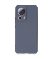 Xiaomi Mi 13 Lite Kılıf Nano İçi Kadife Silikon - Gri