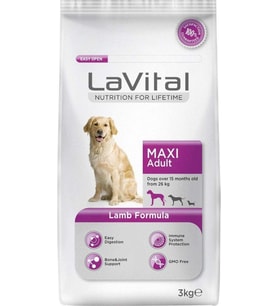Lavıtal Dog Maxı Adult Lamb Köpek Maması 3 Kg