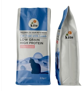 Doğal Besi Kuzu Etli Kısır Kedi Maması 2 KG