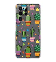 PrintiFy Samsung Galaxy S20 Ultra ile Uyumlu Water Color 4  Kamera Korumalı Şeffaf  Kılıf