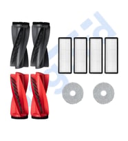 Roborock Qrevo Curv Uyumlu 2 Ana Fırça 4 Filtre 2 Mop PKT-iasgf0000591