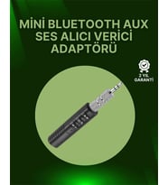 Bluetooth 4.1 Ses Alıcısı 3.5mm Girişli Hoparlör & Kulaklıklar İçin Kablosuz Dönüştürücü