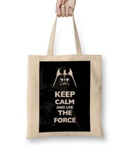 Star Wars Keep Calm And Use The Force Bez Çanta Uzun Saplı