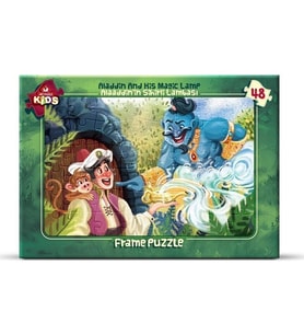 Art Puzzle 48 Parça Alaaddin'in Sihirli Lambası