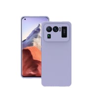 Xiaomi Mi 11 Ultra Kılıf Kamera Korumalı Silikon Rubber Arka Kapak (Lila)