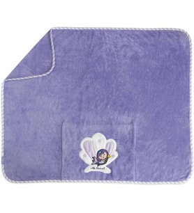 Moo Soft Cuddles Bebek Battaniye Küçük Deniz Kızı (Lila)