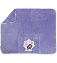 Moo Soft Cuddles Bebek Battaniye Küçük Deniz Kızı (Lila)