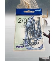 Uzun Pa.la Delikli Sap 2/0 Numara 18'li Paket Parlak Mavi M-9946 Sb Baitholder Olta Iğnesi