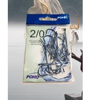 Uzun Pa.la Delikli Sap 2/0 Numara 18'li Paket Parlak Mavi M-9946 Sb Baitholder Olta Iğnesi
