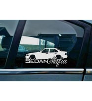 E36 3-series M3 Kelebek Cam Araba oto Sticker 19 cm 2 Adet
