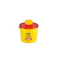 5'Lİ Profesyonel Tıbbi Atık Kovası Seti, 5 LT A Kalite