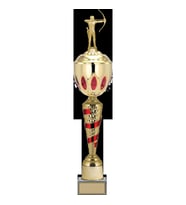 ODAK KUPA - Figürlü Kupalar - Okçu Figürlü Kupalar FG-086 A - 65 cm
