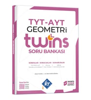 TYT - AYT Twins Geometri Soru Bankası KR Akademi Yayınları