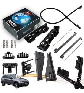 BMW X5 E70 & X5 E70 LCI İçin Panoramik Arka Cam Sunroof Tamir Seti Oem: 54137240682 54107278144