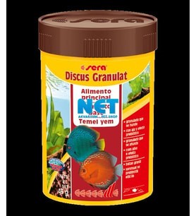 Sera Discus Granules Nature 100 ml. 45 gr Skt : 05/2028 Orjinal kutusunda