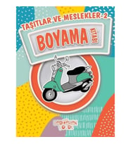 Taşıtlar ve Meslekler 2 Boyama Kitabı