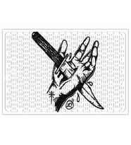 Knife İn The Hand Puzzle 240 Parça Yapboz