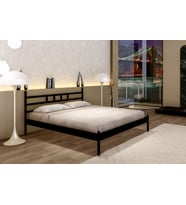 GM 226 DİEGO ÇİFT KİŞİLİK KARYOLA METAL SİYAH 160x200