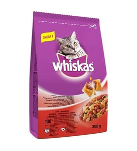 Whiskas Kuru Biftek Ve Havuçlu Kedi Maması 300 gr