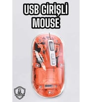 Sessiz Kablosuz Usb Girişli Mouse Fare Yüksek Performanslı