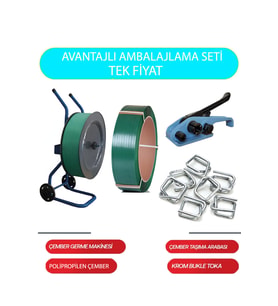 Kazançlı 12'Lik Polyester Çember Kullanım Seti