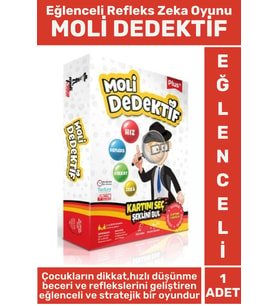 Eğlenceli Dikkat Hızlı Düşünme Refleks Stratejik Beceri Geliştiren Çocuk Eğitici Oyun MOLİ DEDEKTİF