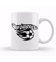 Football 02 Kupa Bardak Porselen