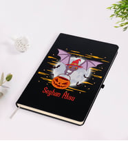 BK Gift Kişiye Özel Happy Halloween Tasarımlı Siyah Defter-8