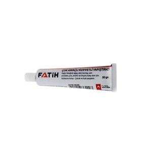 Sıvı Yapıştırıcı 20 Gr Tüp Fatih Çok Amaçlı Kuvvetli Yapıştırıcı 1 Adet (Renksiz)