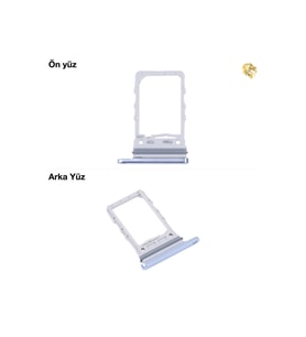 Samsung Z Flip 4 Sim İç Yuvası Tekli Mavi Sim yuvası sim tepsisi sim aparatı yeni sim yuvası tekli sim tepsisi sim çekmecesi
