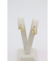 STİL İNCİSİ/XUPING JEWELRY TIRTIKLI ZİRKON TAŞLI KÜPE (Altın Rengi)