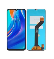 Tecno Spark 7 Pro ile Uyumlu Lcd Ekran Dokunmatik KF8 (Siyah)