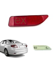 TOYOTA COROLLA ARKA TAMPON REFLEKTÖRÜ SOL TARAF 2010 - 2012 MODEL MAKYAJLI COROLLA ARKA KEDİ GÖZÜ