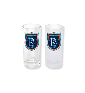 Ghostbastır Design İstanbul Başakşehirspor Buzlu / Buzsuz Seçenekli Rakı Bardağı – 1 Adet Şık Sunum Bardağı 0101