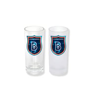 Ghostbastır Design İstanbul Başakşehirspor Buzlu / Buzsuz Seçenekli Rakı Bardağı – 1 Adet Şık Sunum Bardağı 0101