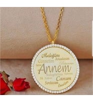 ANNELER GÜNÜ KOLYESİ / GÜMÜŞ KOLYE