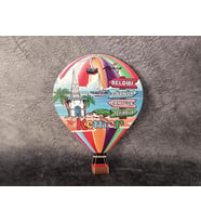 Magnet Deniz Manzara Plaj Balon Buzdolabı Süsü Ahşap Mıknatıslı Magnet Mıknatıslı Hediyelik Eşya