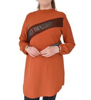 Kadın Ayrobin Spor Tunik 3051 BGL-ST01794 (Kiremit)