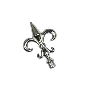 Mum Mühür Damga Kolu Döküm Metal Mühür Sapı Gümüş Zambak