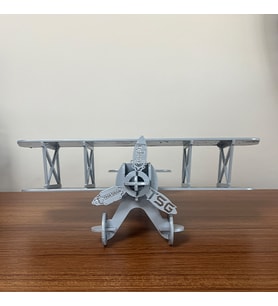 Metal Dekoratif Model Uçak