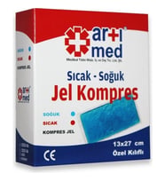 Artımed Kılıflı Sıcak- Soğuk Jel Kompres 13X13CM Artımed x 3 Adet
