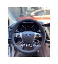 Ford Focus Araca Özel  Kaplama Deri Direksiyon Kılıfı