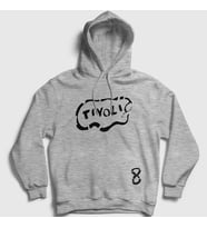 Presmono Unisex Gri Tivoli Pearl Jam Kapüşonlu Sweatshirt 74490tt (Gri)