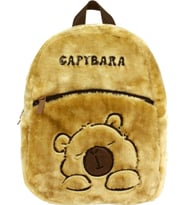 Capybara 5247 Kahverengi Peluş Anaokulu ve Günlük Sırt Çantası - Erkek Çocuk